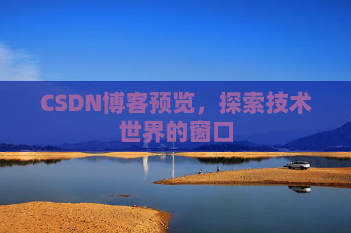 CSDN博客预览，探索技术世界的窗口